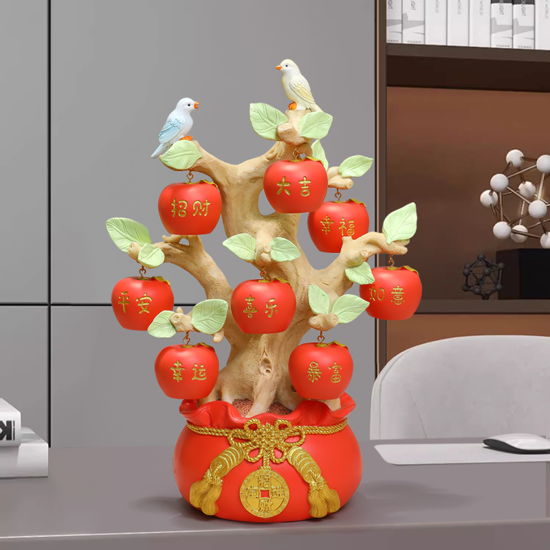 速发福袋发财树开业送礼乔迁新居客厅入柜礼家品居玄关电视户酒柜