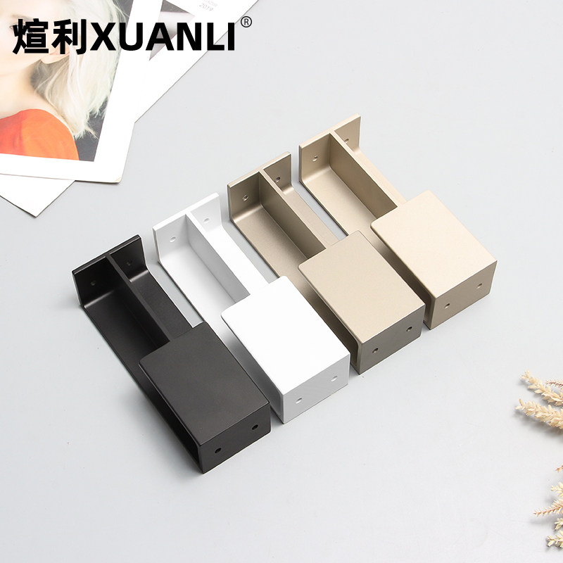 新品谷仓门口袋拉手侧装40/45/A50实木推拉门移门内嵌式嵌入式拉