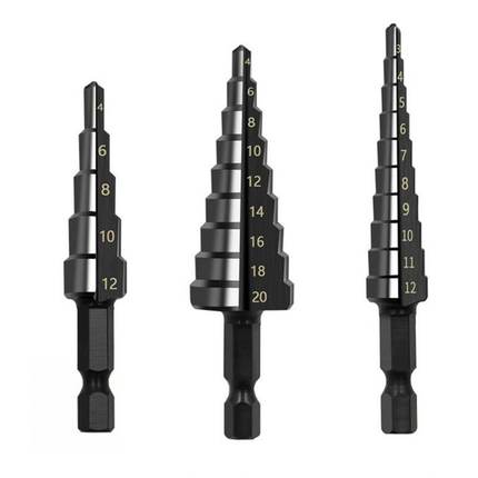 速发 -12mm 4-1mm2 4-20mm H Step i Bit 1/4 Shak High