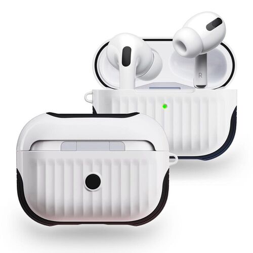 速发two in one varnish TPU + PC earphone protective sleeve a