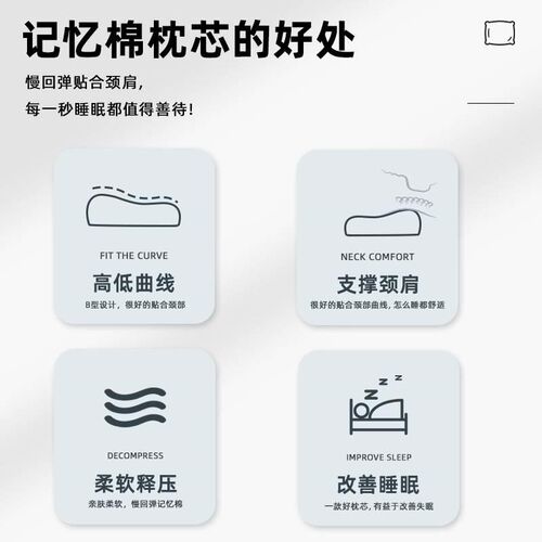 速发Bed Pillows for Sleeping-Hypoallergenic Pillow Hotel 棉