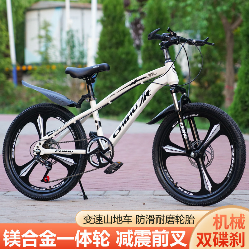 保真速发儿童变速青少年学生自行车男女孩8-10-15W岁中大童登山自