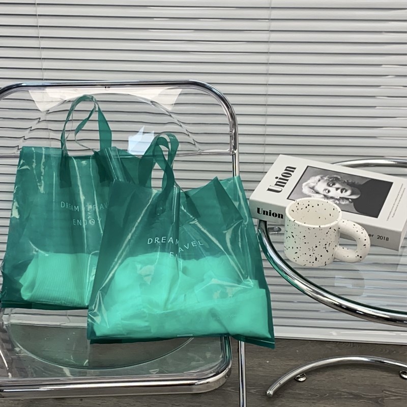 速发透物服装店品提袋高档装礼手礼物包装袋子衣服用购明用