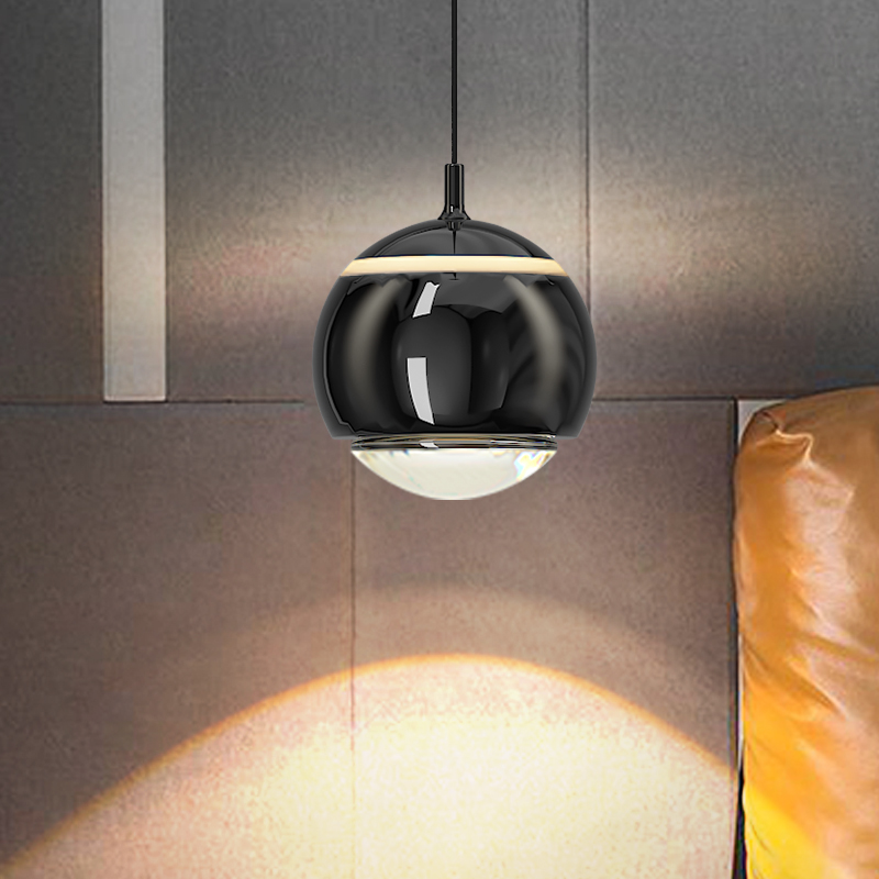 极简卧室吊灯单头轻奢