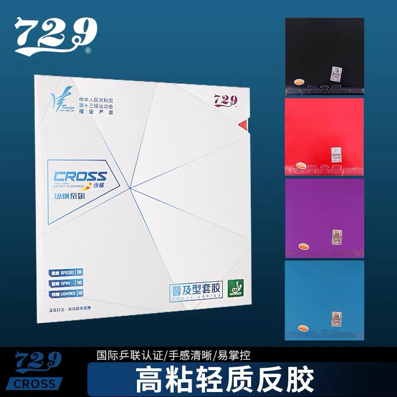 正品友谊729普及训练套装乒乓乒乓套胶/海绵/单胶