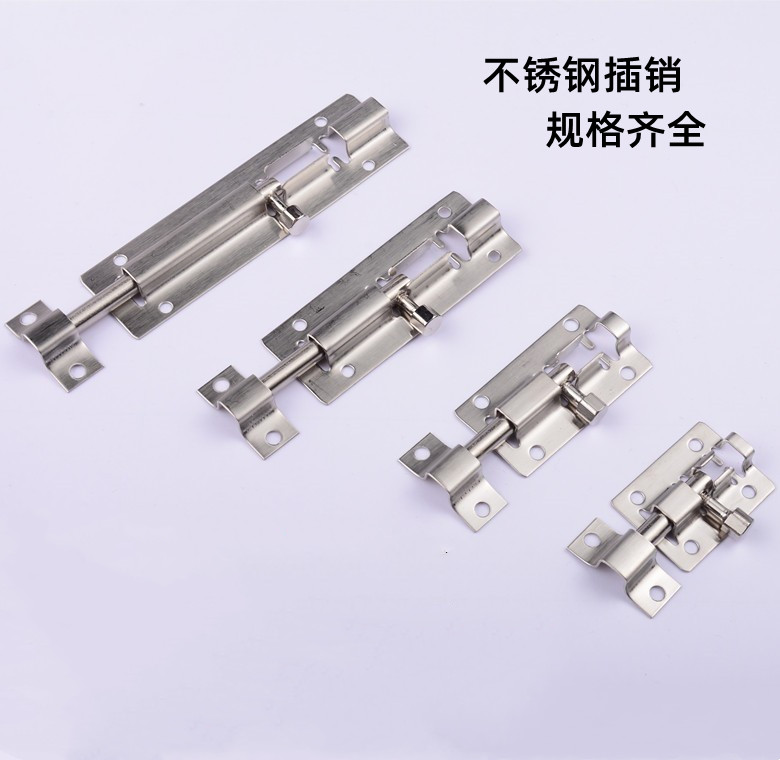 不锈钢明插销门窗青古红古黑小方中方插销1.5寸2寸2.5寸3寸4寸