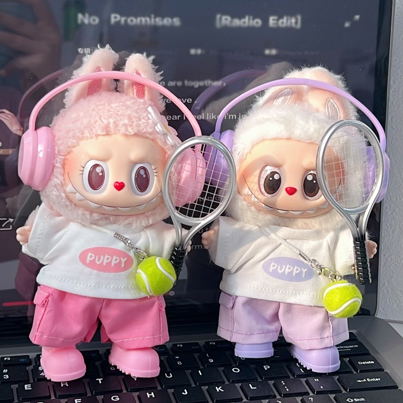 labubu娃衣拉布布一二三代衣服