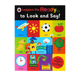 and Ladybird Say 儿童图画图解词典 大开本 英文原版 Ready Look 幼儿启蒙认知