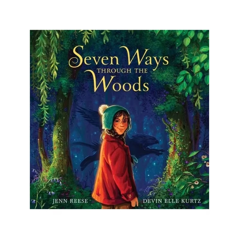 预售 英文原版 林间七条路 Seven Ways Through the Woods 精装 户外徒步科普 亲子户外读物