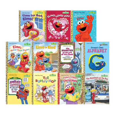 SesameStreet芝麻街金边精装
