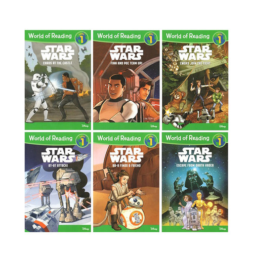 一阶段星球大战分级读物6册
