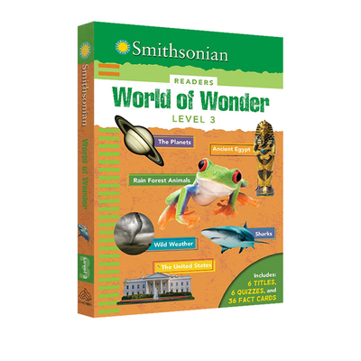 英文原版绘本 Smithsonian Readers: World of Wonder L3 世界奇迹 小学科普百科读物 精装