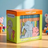 吴敏兰 英文原版 Piggie 经典 小猪小象第一二季 绘本 and 合辑 Elephant 莫威廉斯 5个故事合辑精装 Willems 情商教育培养