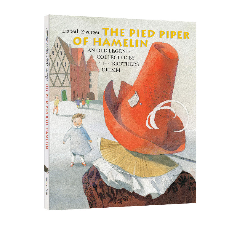 英文原版 the pied piper of hamelin 花衣吹笛人 勃朗宁的诗  精装