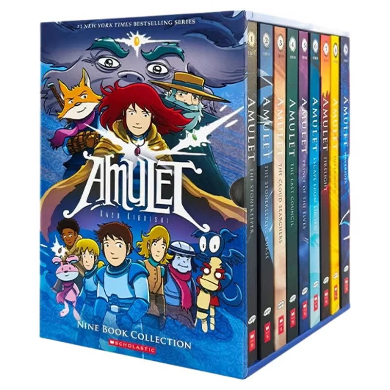 Amulet1-8盒装护身符全彩漫画