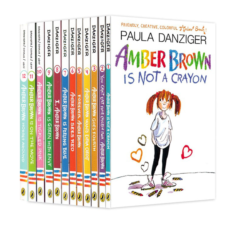 英文原版 Amber Brown系列 12册 Tony Ross 儿童章节小说书 中小学英语阅读提升