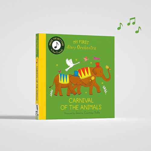 管弦乐队音乐故事系列 动物嘉年华  My First Story Orchestra Carnival of the Animals 英文原版绘本 纸板发音书