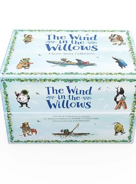 英文原版 Wind in the Willows: Classic Story Collection 柳林风声 20册精装礼盒装 儿童文学经典故事合集