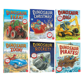 格林威大奖作家 挖掘 Nosy 海盗 Crow 儿童图画故事 英文原版 火箭 Dinosaur 超级恐龙 恐龙主题绘本 圣诞节 Dale Penny 农场 疾驰