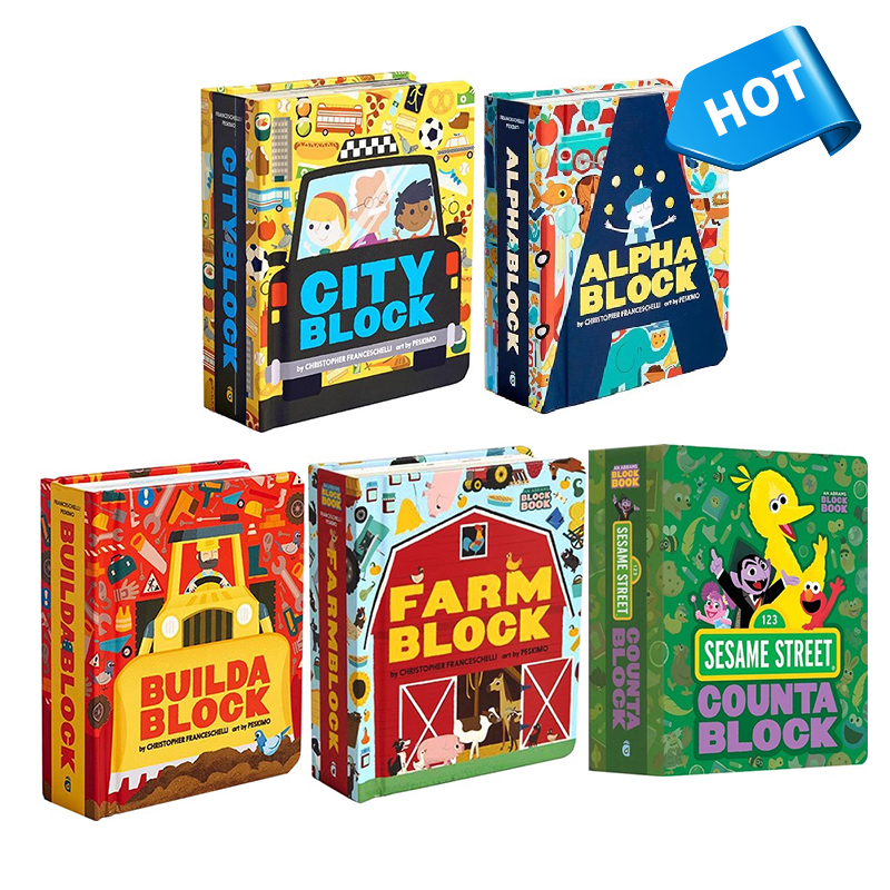 Alphablock创意字母异型书