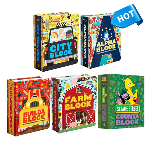 Alphablock创意字母异型书