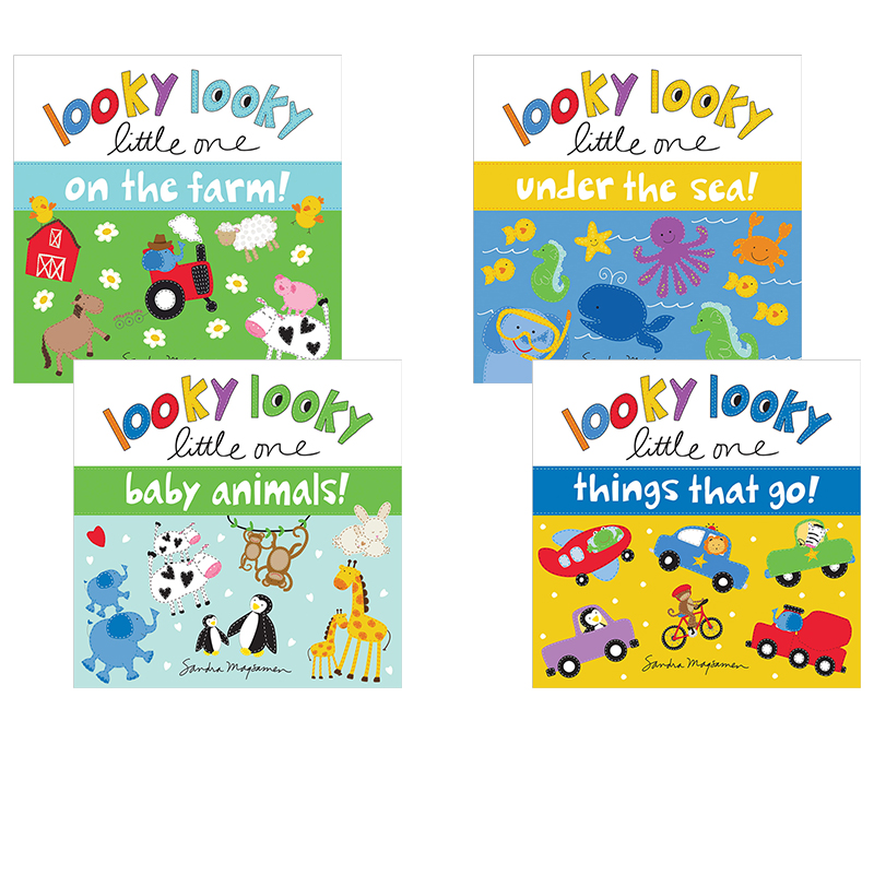 纸板书启蒙认知系列绘本图画书