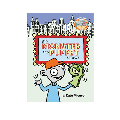 预售 英文原版 The Monster and Puppet Show! 怪兽与木偶戏！ 小猪小象系列 精装绘本 趣味幽默故事 儿童英语启蒙桥梁书