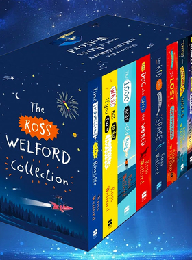 预售 Ross Welford 8册盒装 英文原版小说罗斯·韦尔福德穿越逆境启发人生智慧青少年爱幻想 课外阅读英语读物