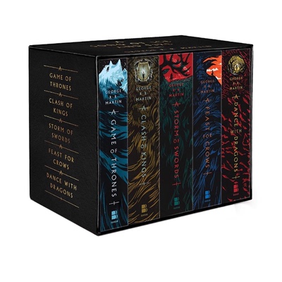 英文原版 A Song of Ice and Fire 冰与火之歌  Game of Thrones  权力的游戏 1-5全套 乔治马丁 美剧原著小说