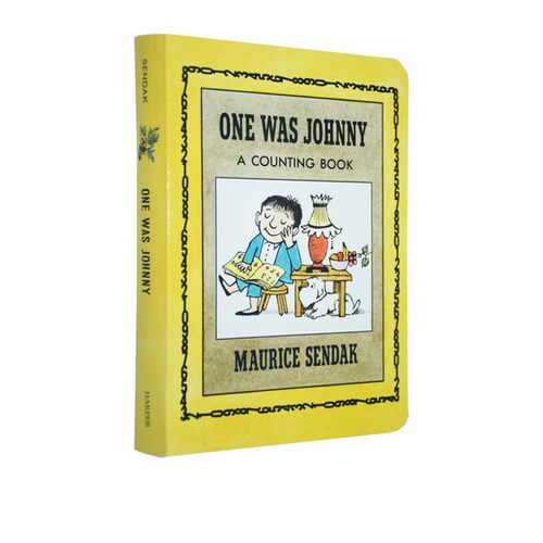 英文原版 One Was Johnny 纸板书 廖彩杏推荐 儿童阅读数数书 名家Maurice Sendak