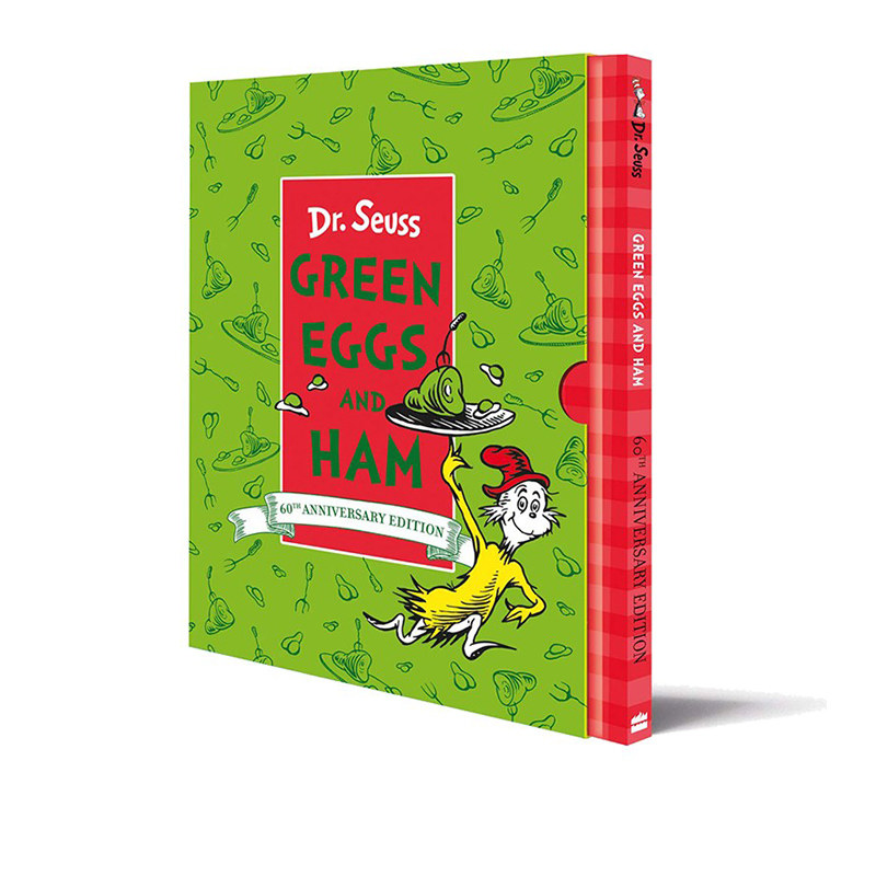 英文原版 苏斯博士 Green Eggs and Ham Slipcase Edition Now a Netflix TV Series 礼盒精装 廖彩杏书单 英语启蒙认知绘本