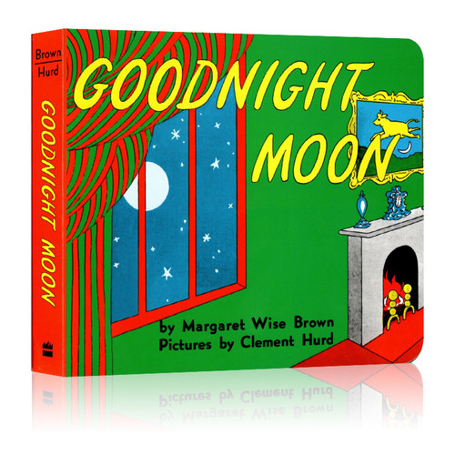 英文原版 Goodnight Moon 月亮晚安 纸板书 60周年纪念版 吴敏兰廖彩杏书单 经典绘本 Margaret Wise Brown逃家小兔同作者
