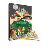 Play 英文原版 pop Tale book storytelling Fairy 童话剧本剧场书 立体书