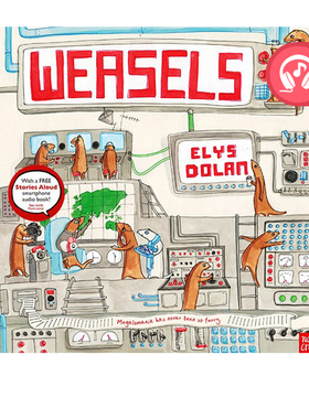 英文原版 Weasels 想象力培养 儿童绘本故事图画书 幼儿英语启蒙  Nosy Crow Stories Aloud 赠官方音频