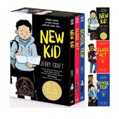 儿童章节漫画 Trip Jerry Set Craft 儿童课外阅读 Book Class Kid New School 校园友谊主题 3册套装 Box Act