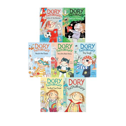 英文原版 Dory Fantasmagory 多莉幻想曲 1-7册合售 小学生课外阅读章节书 幻想小说 1-5册有音频