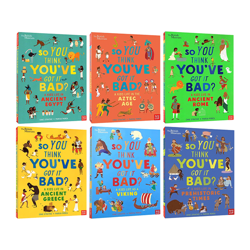 British Museum大英博物馆联名 Find Tom in Time Ming Dynasty 历史人文科普绘本 A Kid's Life in 大嘴鸟出品Nosy Crow 英文原版