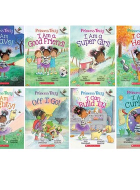 Princess Truly 真实公主 8册 英文原版 Scholastic Acorn 学乐大树姐妹篇橡树系列 儿童桥梁章节书 英语学习书籍课外阅读