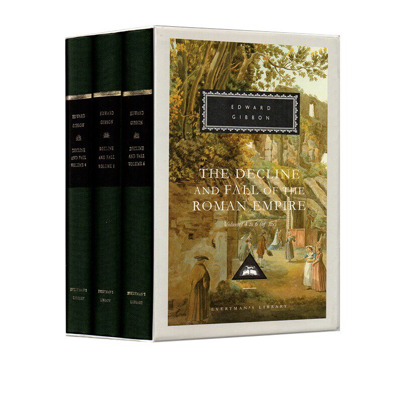 the roman empire 罗马帝国衰亡史4-6 精装收藏版 爱德华吉本edward