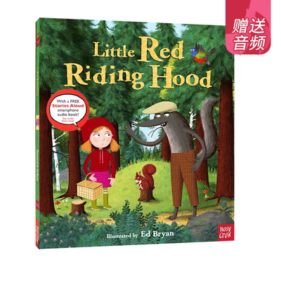 英文原版 Fairy Tales Little Red Riding Hood 小红帽 儿童英语启蒙 经典童话故事绘本 Nosy Crow Stories Aloud 赠官方音频