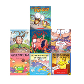 苍蝇小子同作者Tedd 绘本 系列 Fly Arnold Parts Axle 幽默逗趣全彩漫画绘本故事书 英文原版 7册合售 Guy Annie