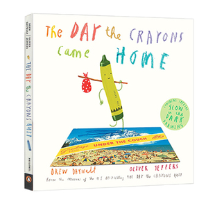 英文原版The Day the Crayons Came Home 小蜡笔大罢工续集 蜡笔回家 Oliver Jeffers 纽约时报畅销书 学会表达 精装儿童趣味绘本