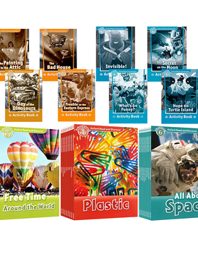 英文原版 牛津阅读与探索发现 牛津大阅读 Read and Discover 分级读物学科类系列