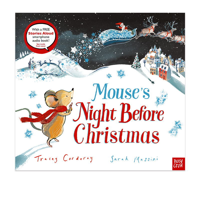 现货 英文原版 mouses night before christmas 小老鼠的圣诞节前夜