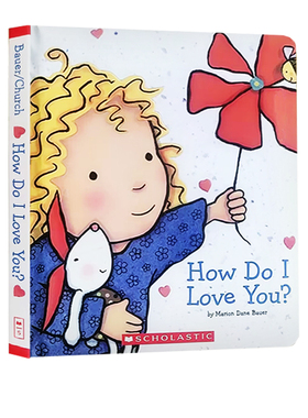 爱的晚安亲子绘本 How Do I Love You 知道我有多爱你 Caroline Jayne Church 卡罗琳杰恩 英文原版儿童认知启蒙