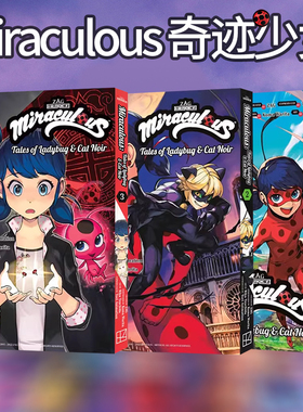 英文原版 Miraculous: Tales of Ladybug & Cat Noir 绽放瓢虫少女 超级英雄题材漫画 电影奇迹少女 瓢虫少女雷迪