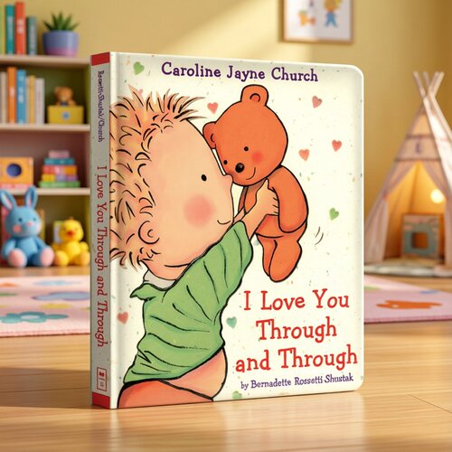 爱的晚安亲子绘本 I Love You Through And Through 我全心全意的爱你 Caroline Jayne Church 卡罗琳杰恩 英文原版儿童认知启蒙