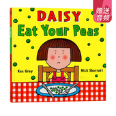 Your 启蒙学习英文版 儿童绘本 英文原版 Sharratt 吃豆子不挑食 图画故事书 亲子互动 Nick Peas 廖彩杏吴敏兰书单 Eat Daisy