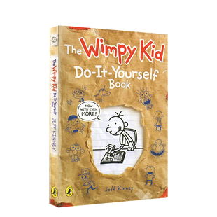 小屁孩日记DIY练习本 Diary of a Wimpy Kid Do-It-Yourself Book 小鬼日记 英文原版儿童幽默小说读物小学生成长阅读