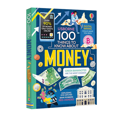 关于金钱的100件事 Usborne大发现系列 100 Things to Know About Money 精装 英文原版 尤其伯恩青少年科普绘本